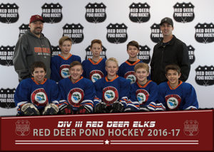 Red Deer Pond Hockey Red Deer Elks Div III