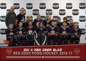 Red Deer Pond Hockey Red Deer Elks Div II