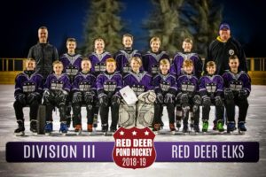 Red Deer Elks Division III - Red Deer Pond Hockey